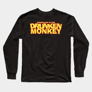 Drunken Monkey Classic Logo Long Sleeve T-Shirt